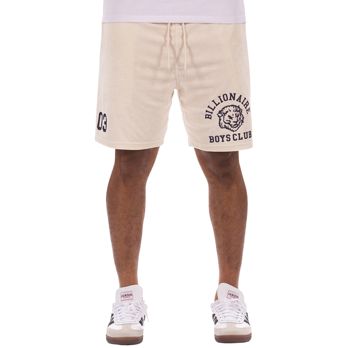 BB 'BOYS CLUB' SHORTS (CRM)