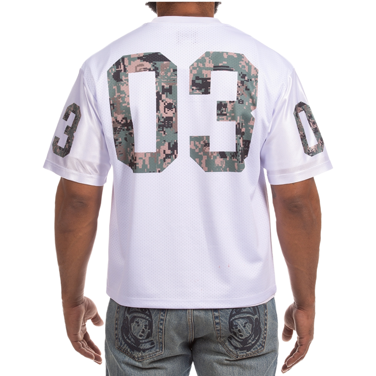 BB 'PARKS' SS KNIT TEE (WHT/CAMO)