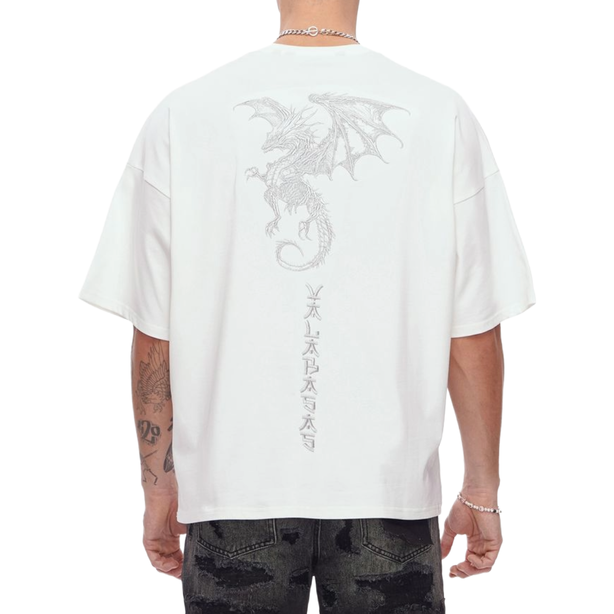 VALABASAS 'KUNJI' SS TEE (WHT)