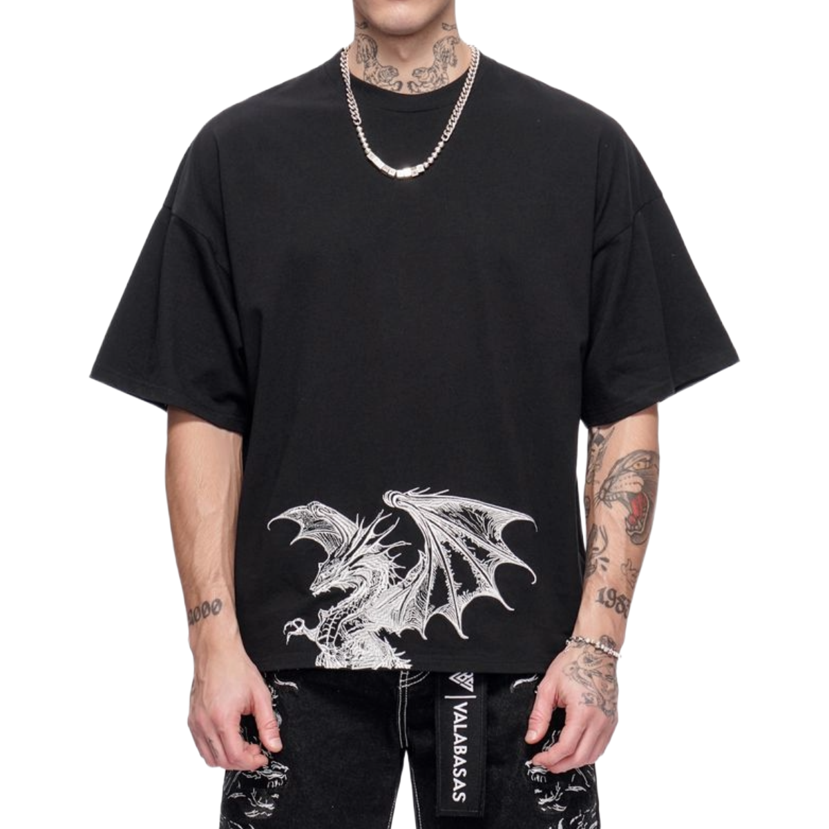 VALABASAS 'KUNJI' SS TEE (BLK)