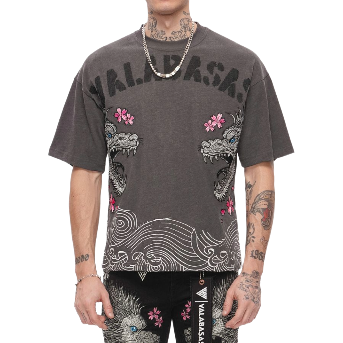 VALABASAS 'IKARI' SS TEE (BLK WASH)