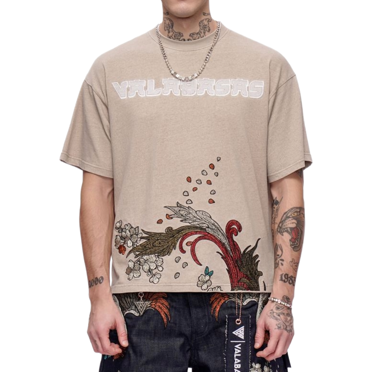 VALABASAS 'EAGLE' SS TEE (KHAKI)