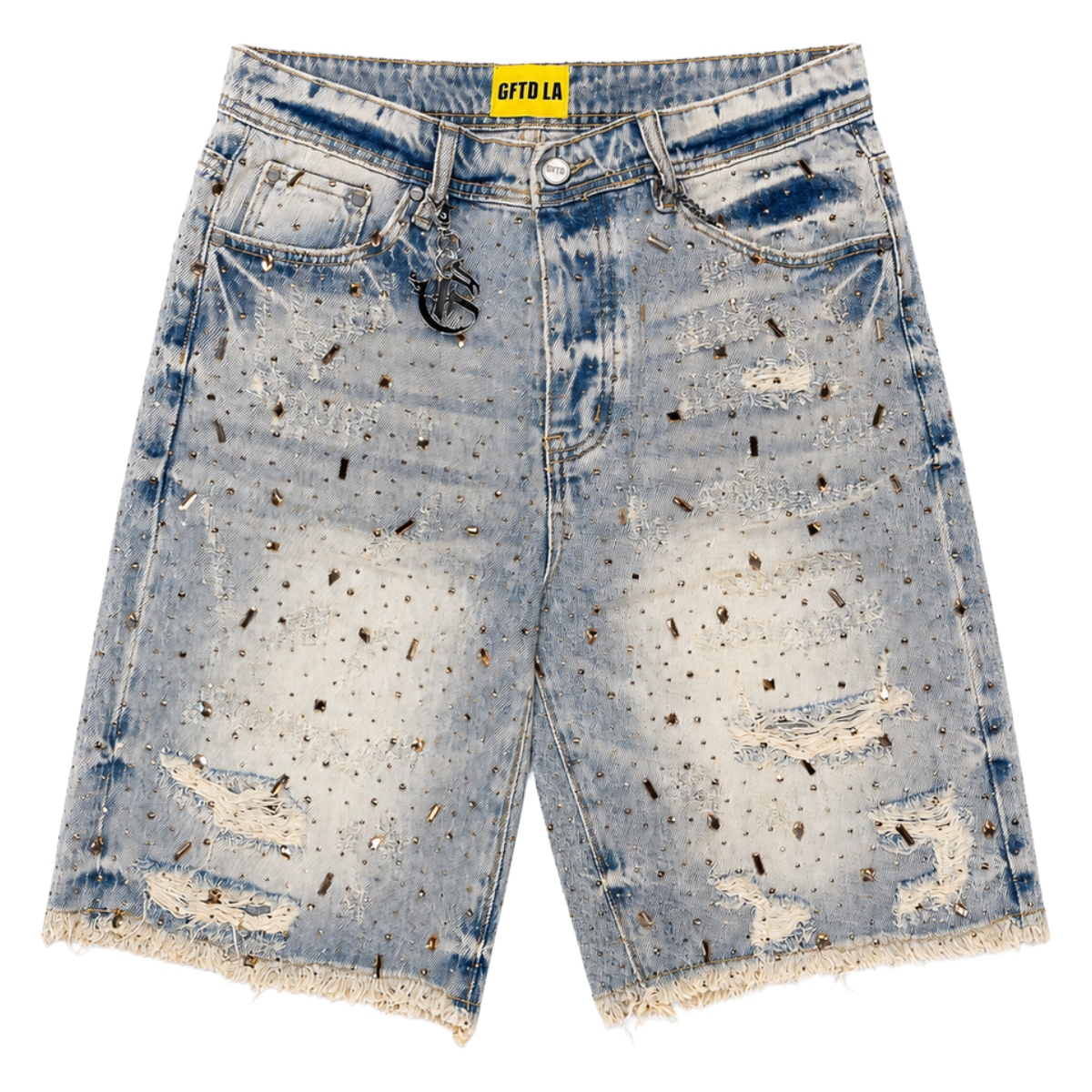 GFTD 'ETERNITY' DENIM SHORTS (BLUE)