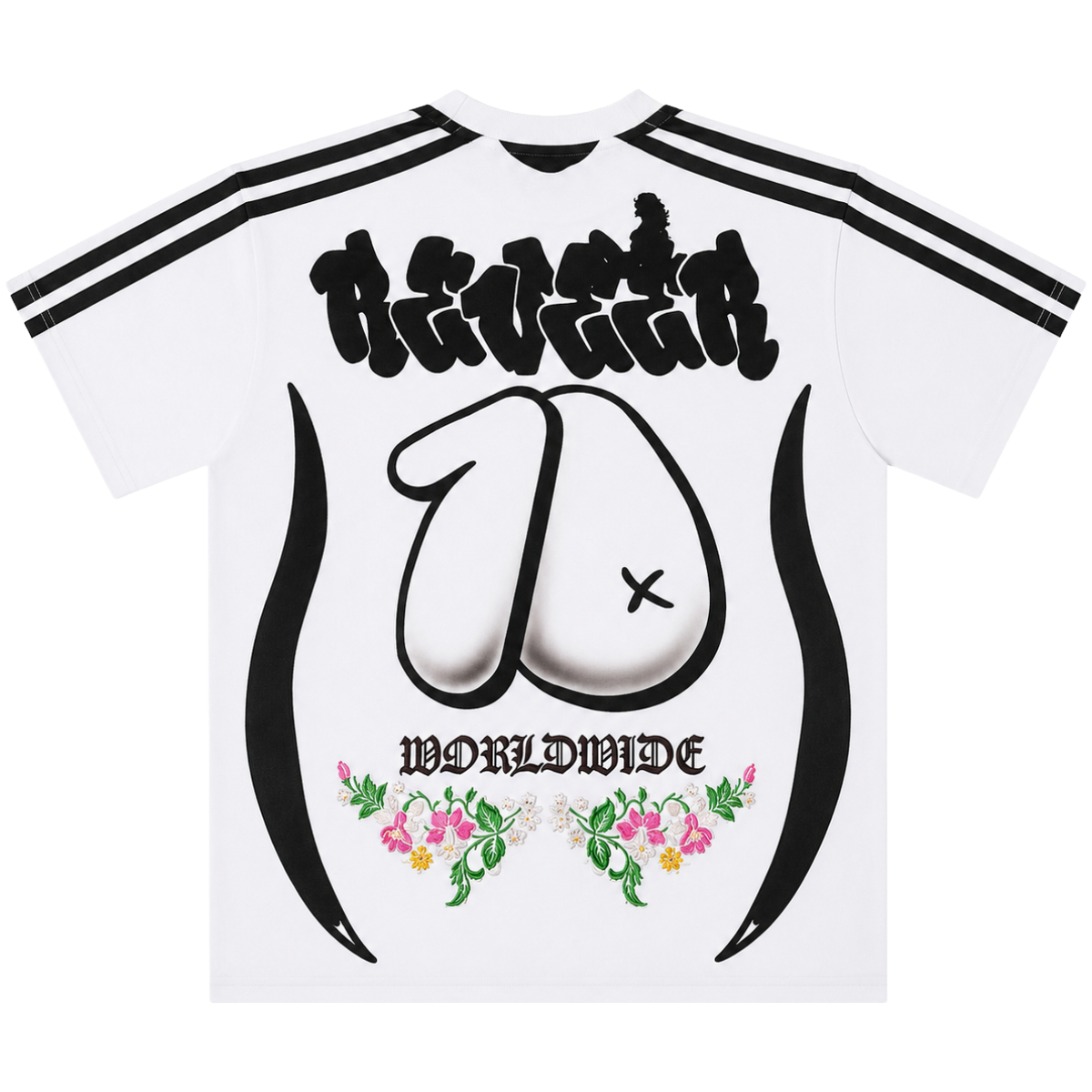 REVEER 'CALCIO' SS TEE (WHT)