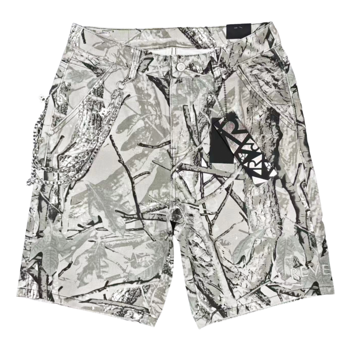 REVEER 'GHOST' CAMO DENIM SHORTS