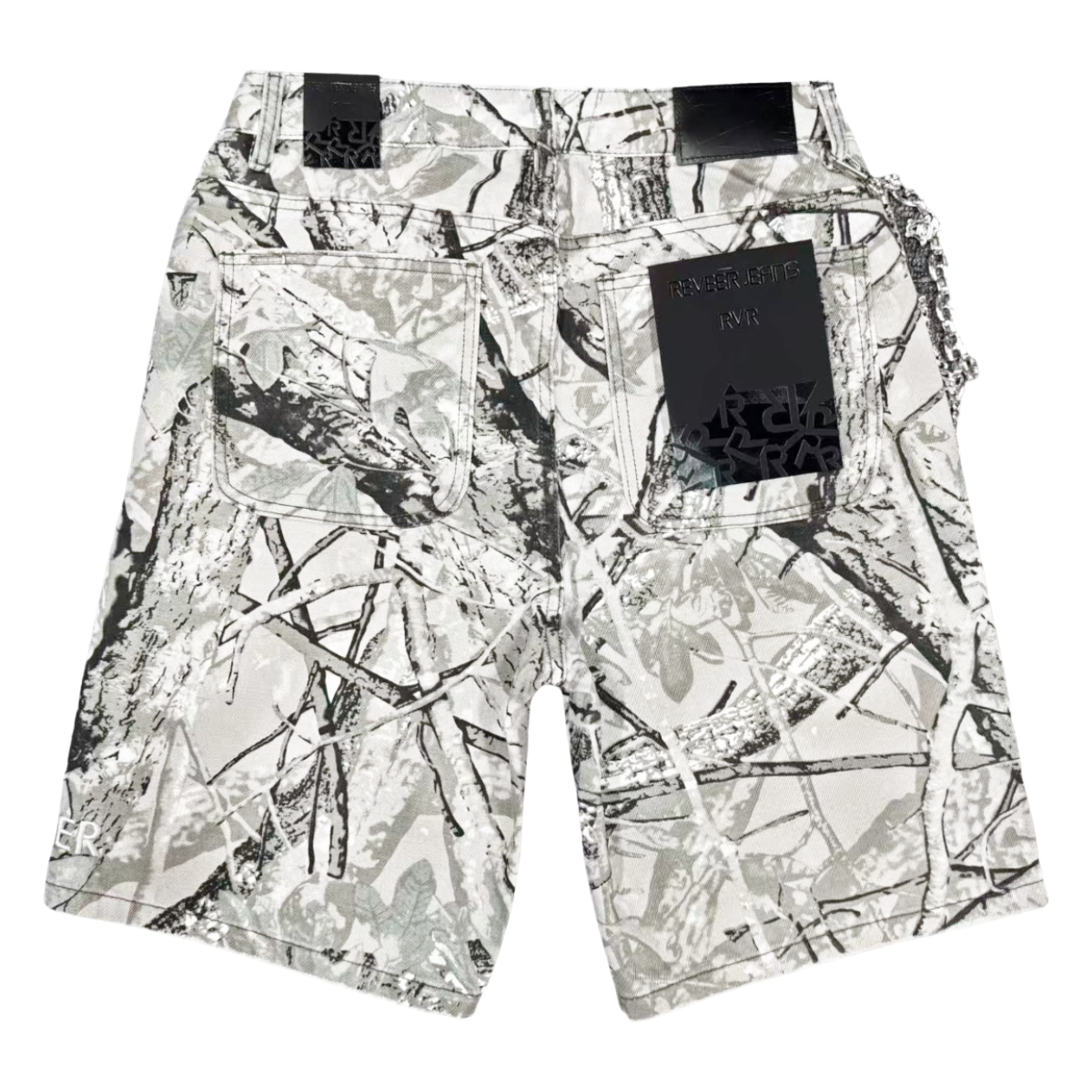 REVEER 'GHOST' CAMO DENIM SHORTS