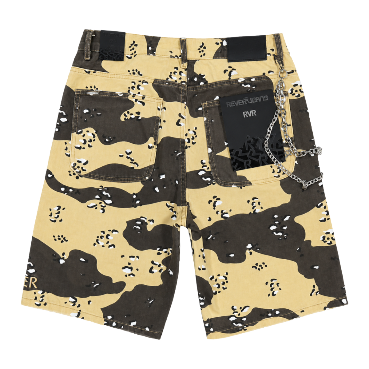 REVEER 'DESERT' CAMO DENIM SHORTS