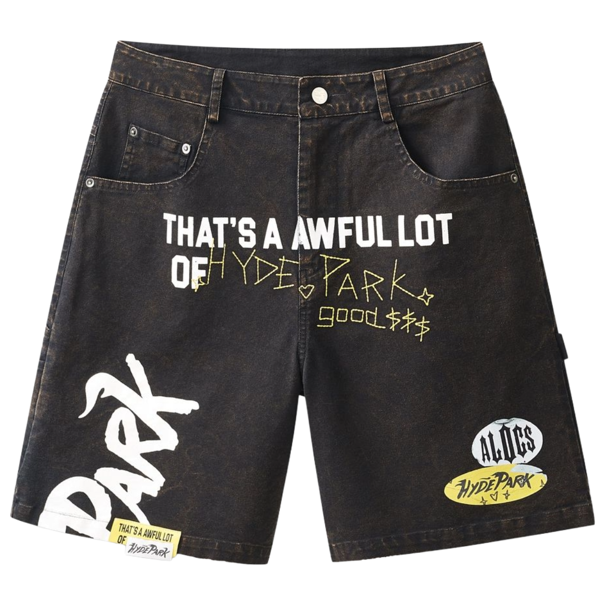 HP BLACK CARPENTER WORK WEAR SHORTS (ALOCS X HP)