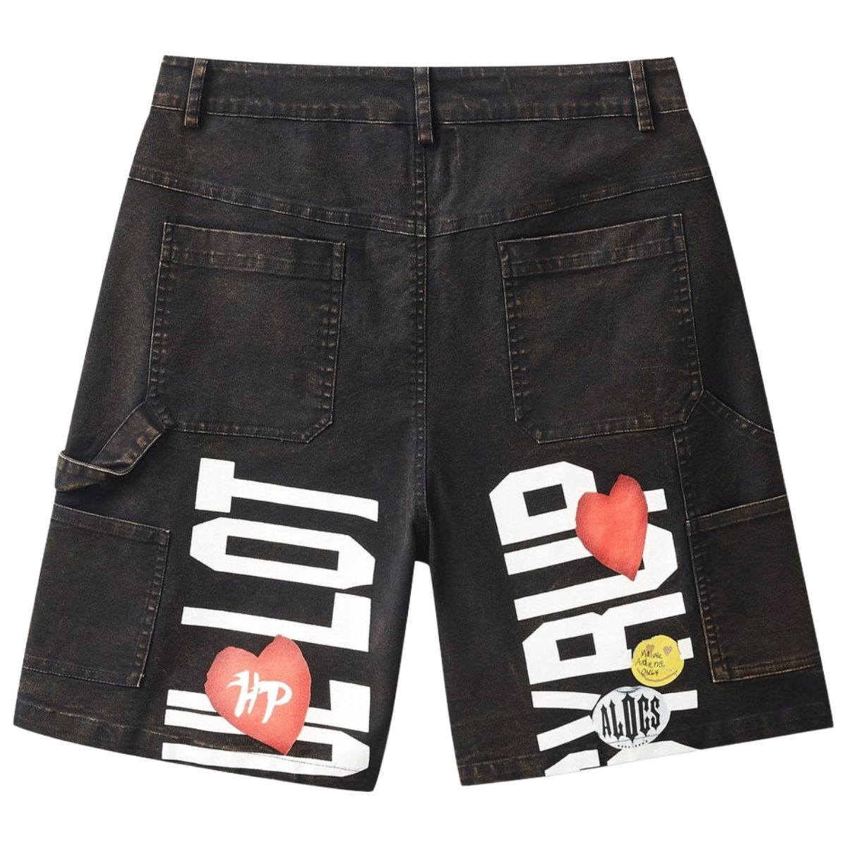 HP BLACK CARPENTER WORK WEAR SHORTS (ALOCS X HP)