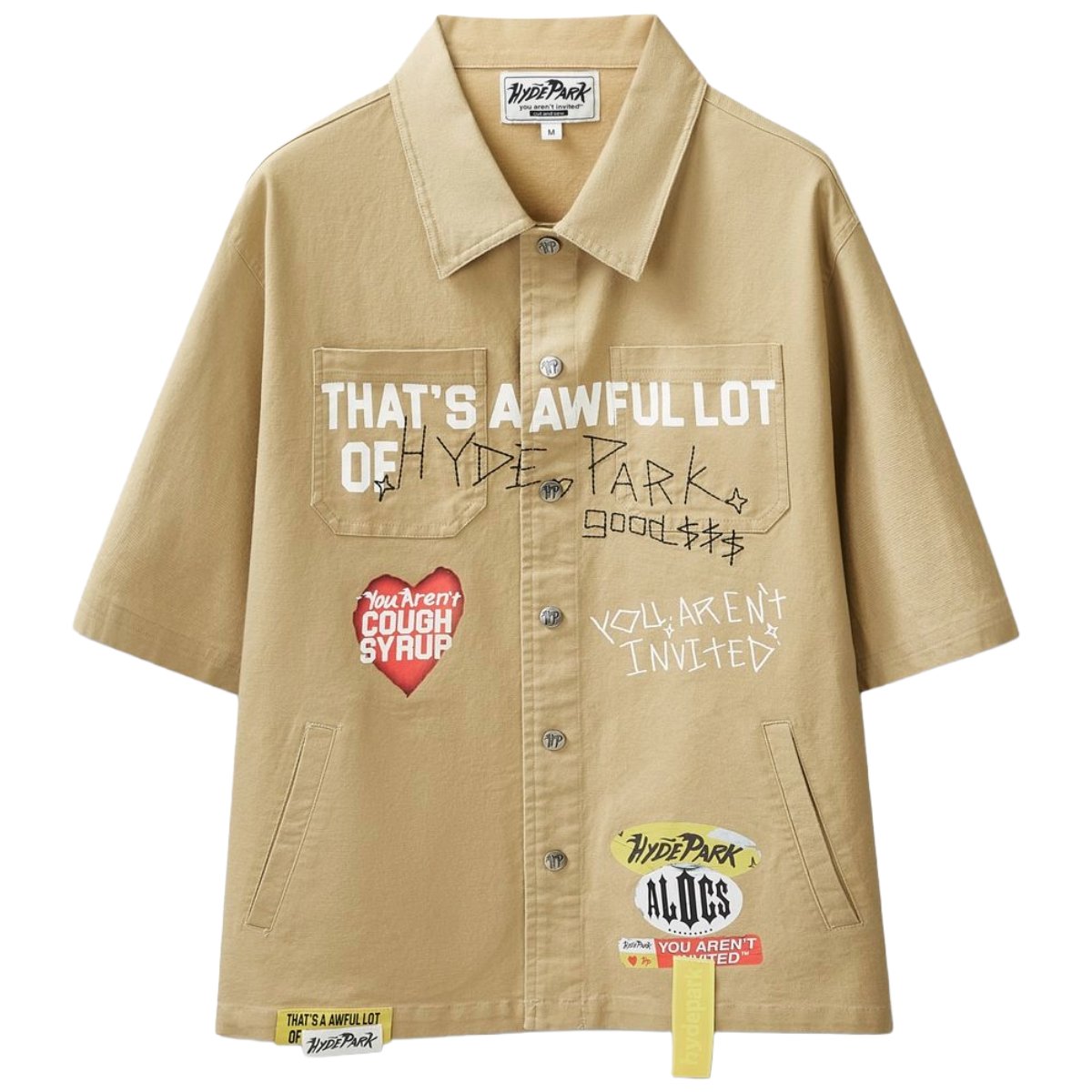 HP KHAKI "MECHANIC" WORK WEAR SHIRT (ALOCS X HP)