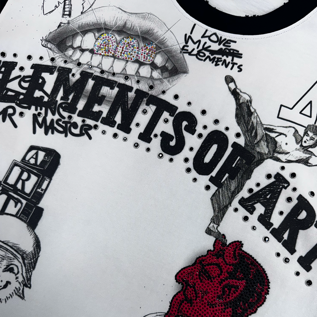 EOA 'MANIFESTO' SS TEE (WHT)