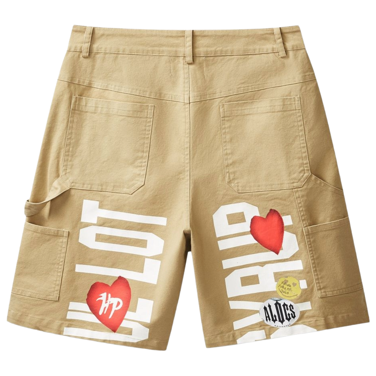 HP KHAKI CARPENTER WORK WEAR SHORTS (ALOCS X HP)