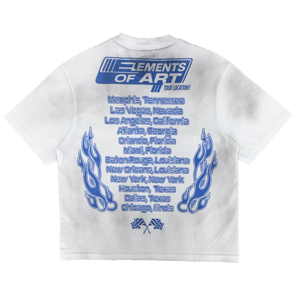 EOA 'BLUR' SS TEE (DRTY WHT)