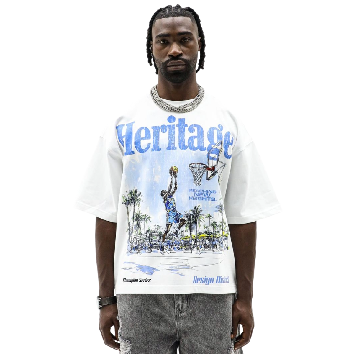 HD 'PARK' SS TEE (WHT)