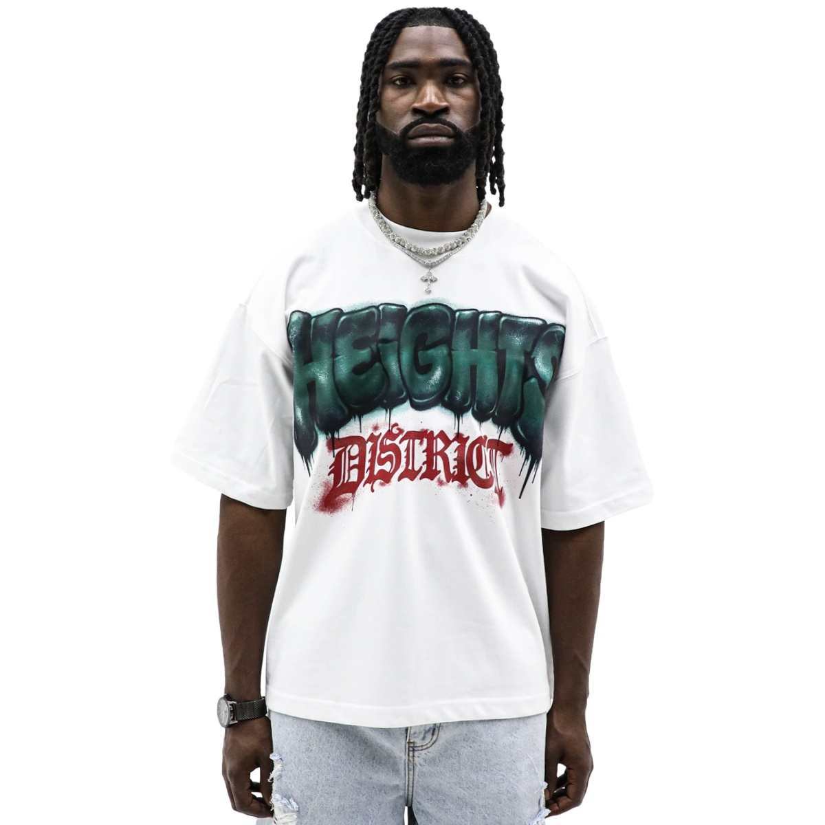 HD 'DESIGN DISTRICT 11' SS TEE (WHT)