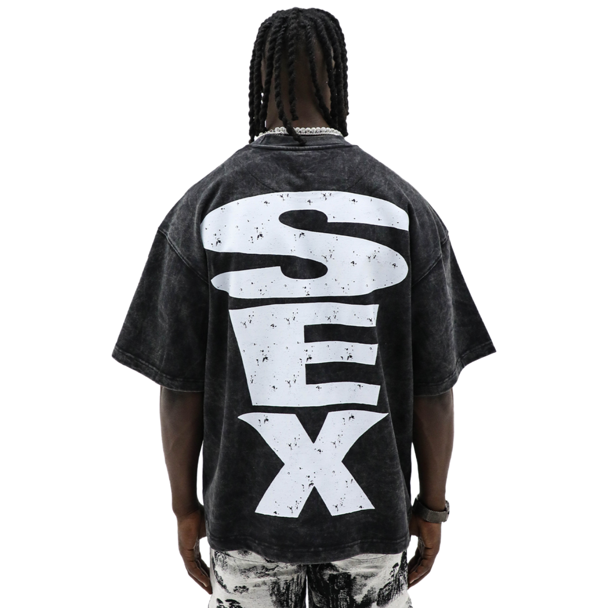 HD 'PUSSYCAT LOUNGE' SS TEE (BLK)
