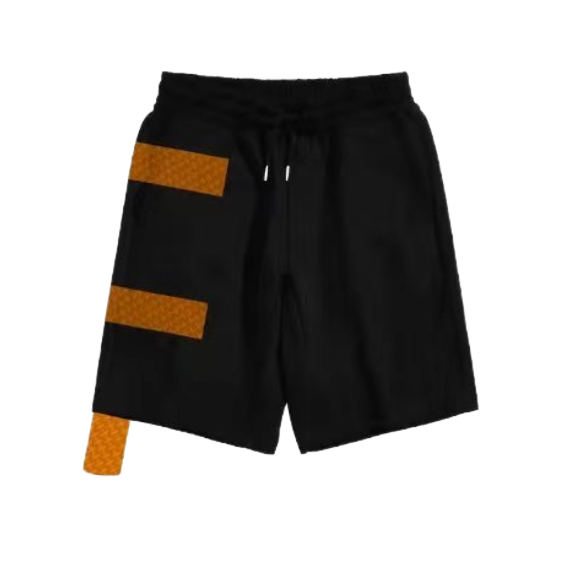 SD 'SHARK BITE' SHORTS (BLK/ORG)