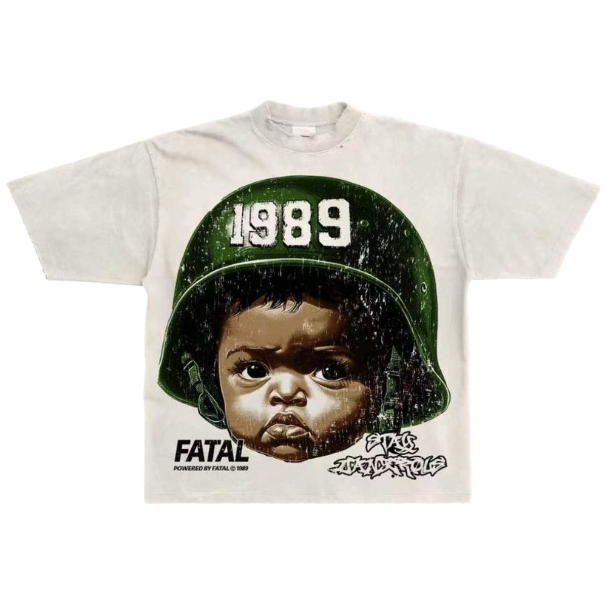 SD 'GUNNER BABY' SS TEE (WHT)