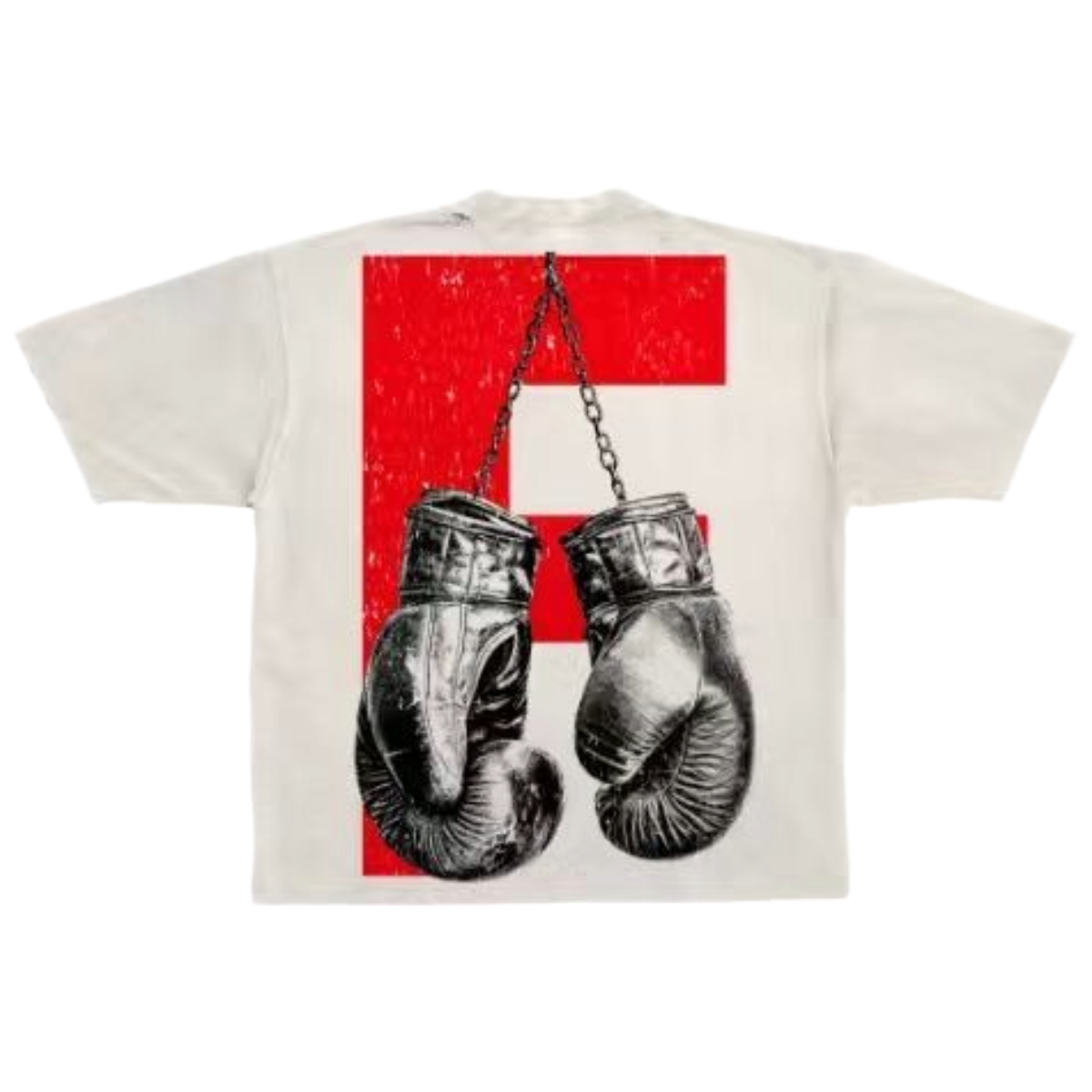 SD 'FATAL' SS TEE (WHT/RED)