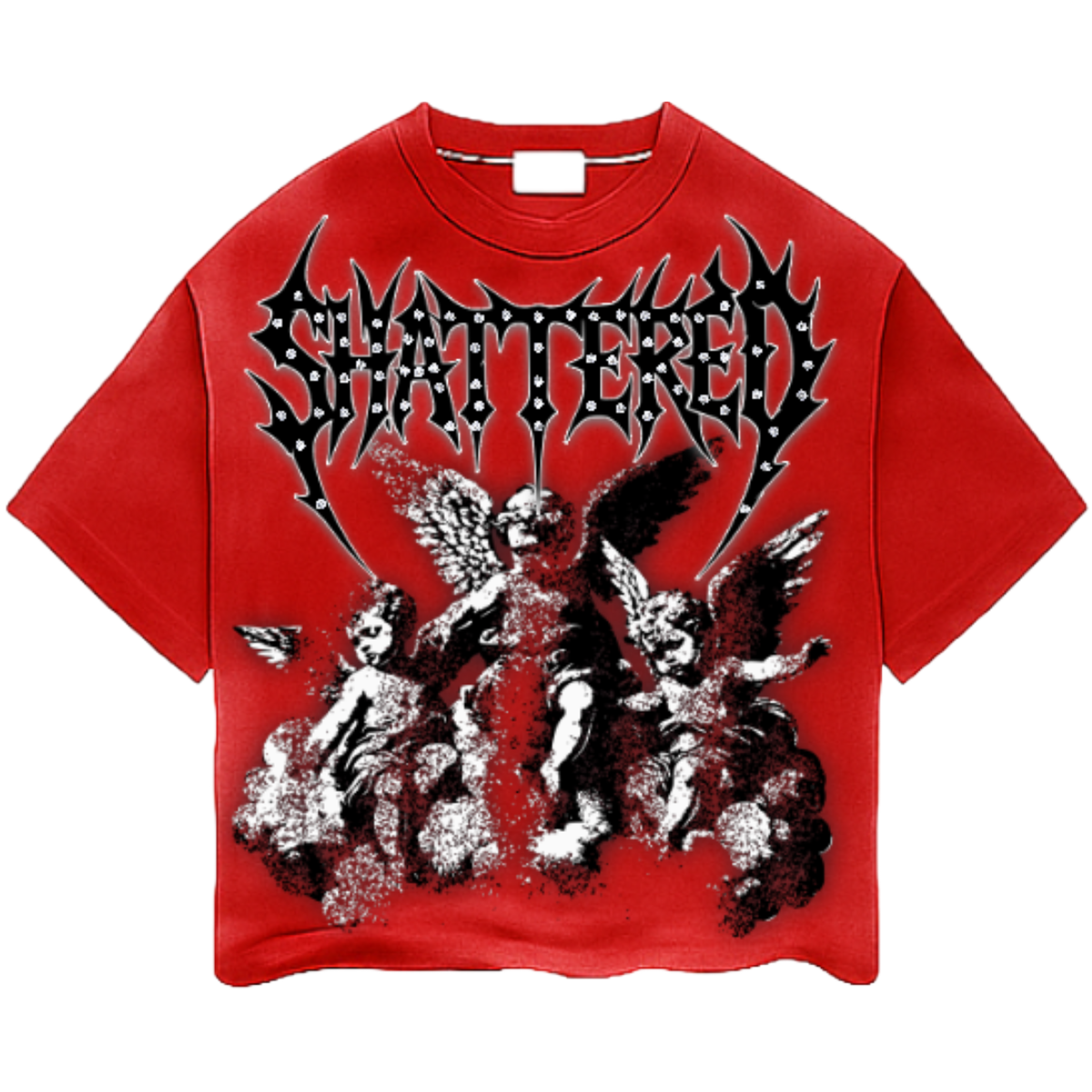 SH 'FALLIN ANGELS' SS TEE (RED)