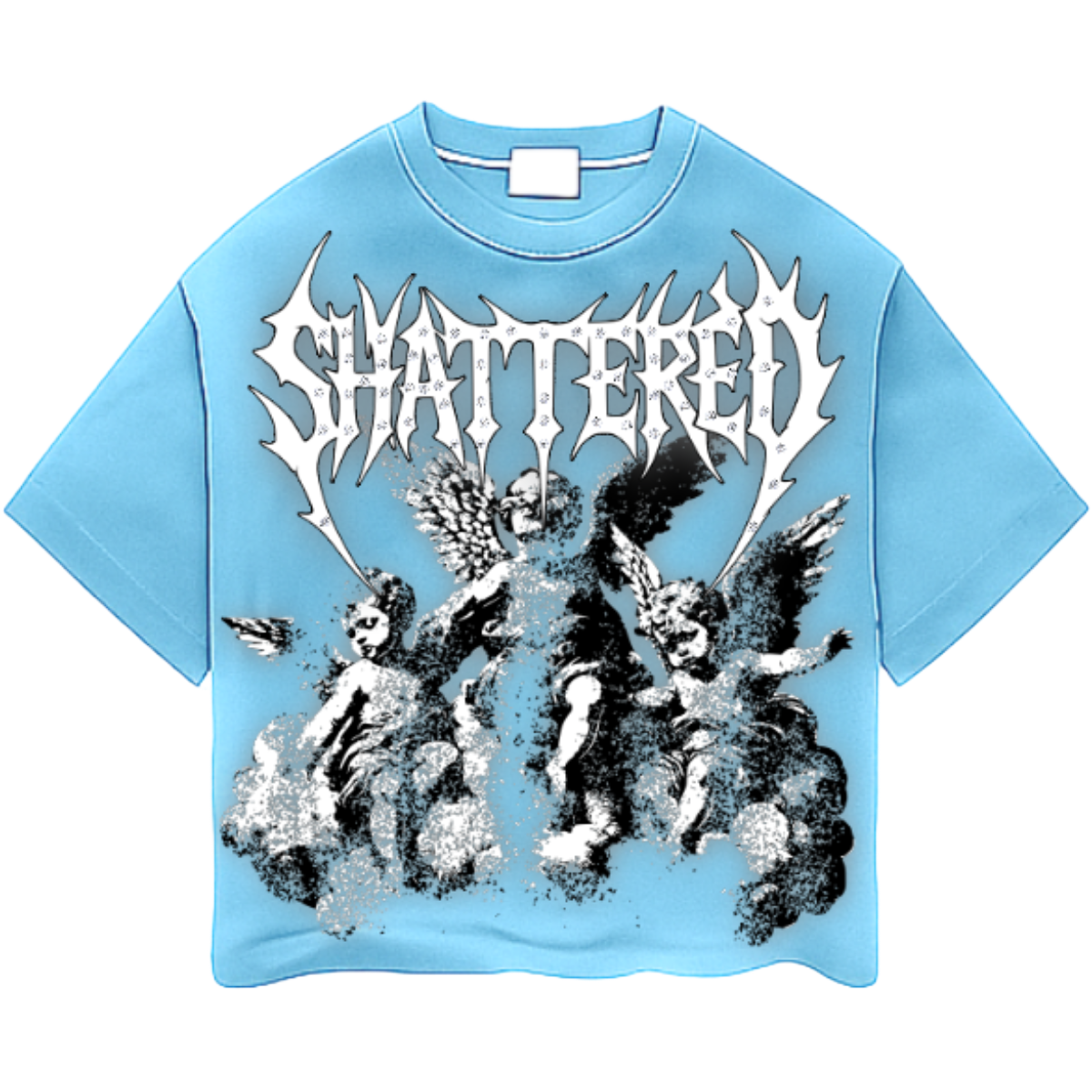 SH 'FALLIN ANGELS' SS TEE (BLUE)
