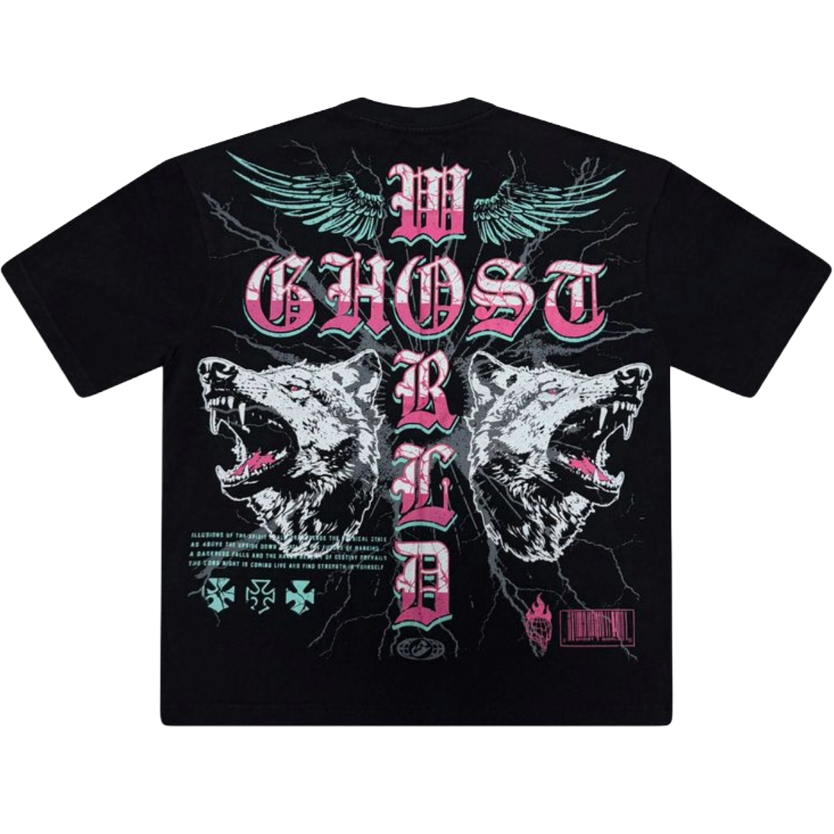 GW 'WOLFPACK' SS TEE (BLK)