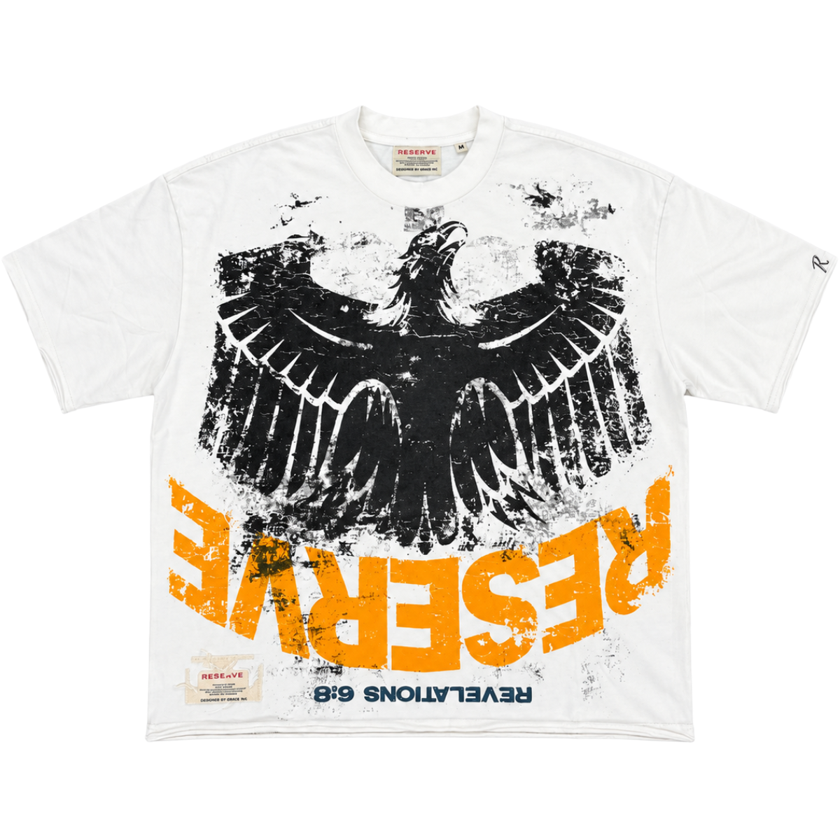 RESERVE 'PAIL HORSE' SS TEE (WHT)