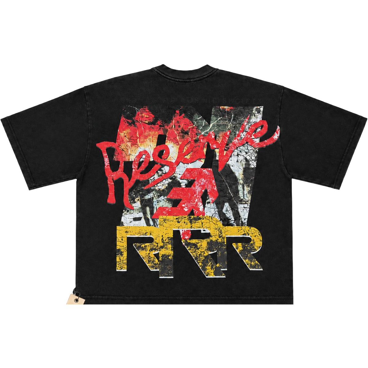 RESERVE 'CATASTROPHIC' SS TEE (BLK)