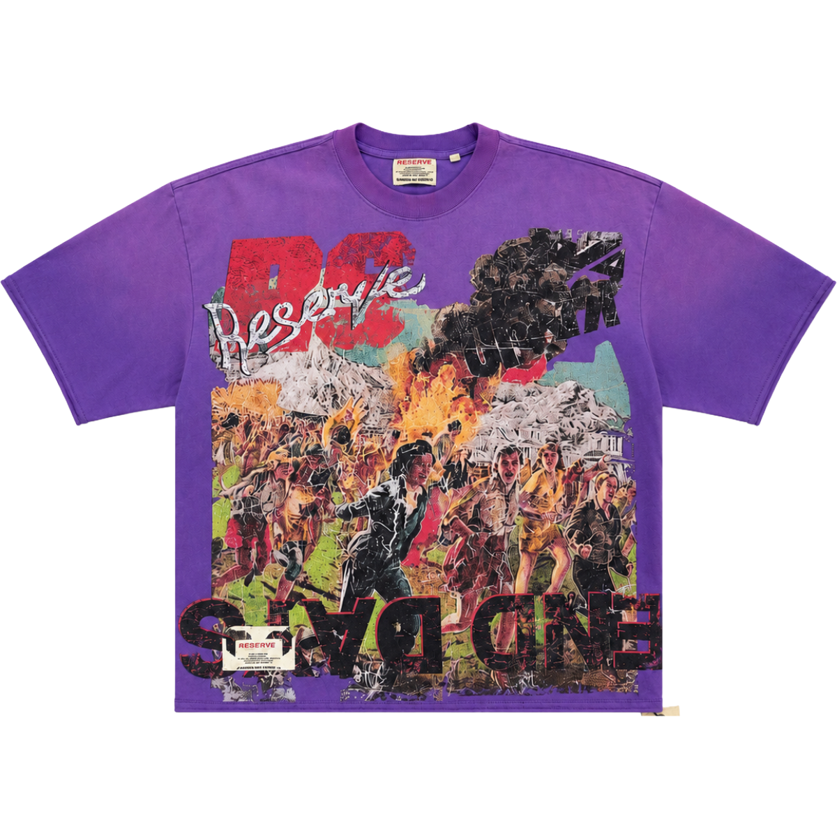 RESERVE 'CATASTROPHIC' SS TEE (PRPL)