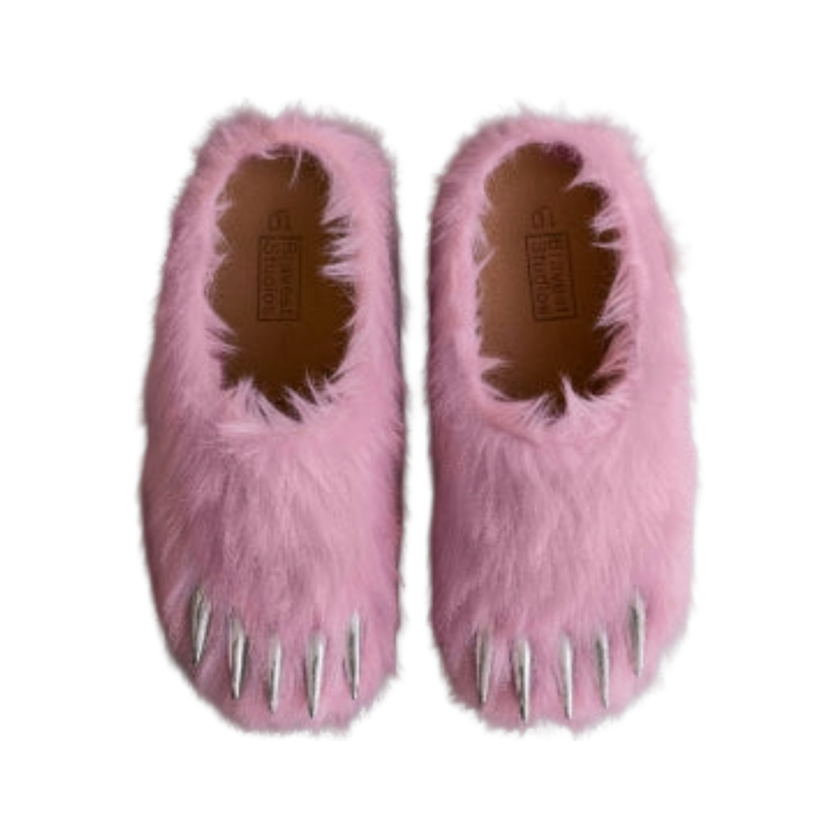BRAVEST STUDIOS BEAR CLAW MULES (PNK)