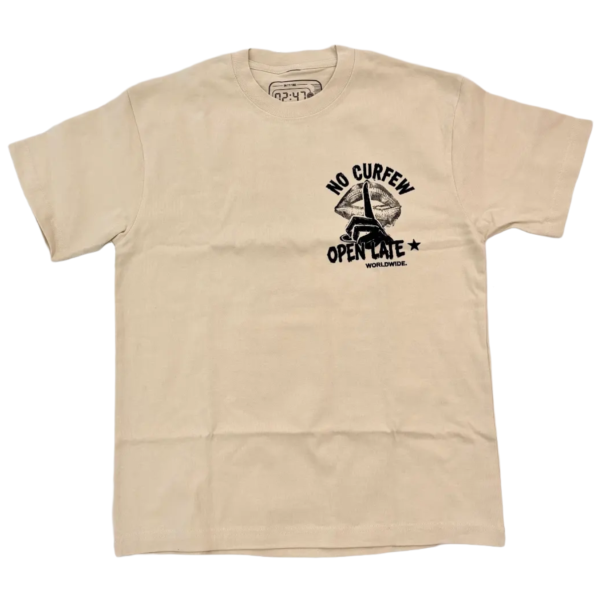 NC 'BUILT IN SILENCE' SS TEE (BONE)