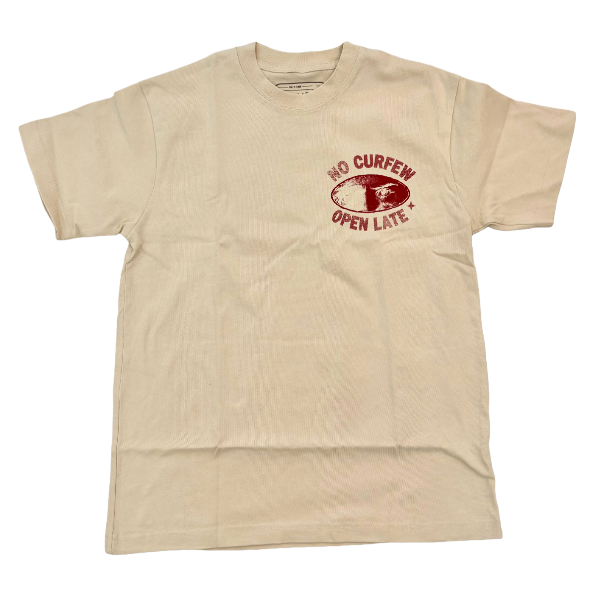 NC 'DON'T DIE WONDERING' SS TEE (TAN)