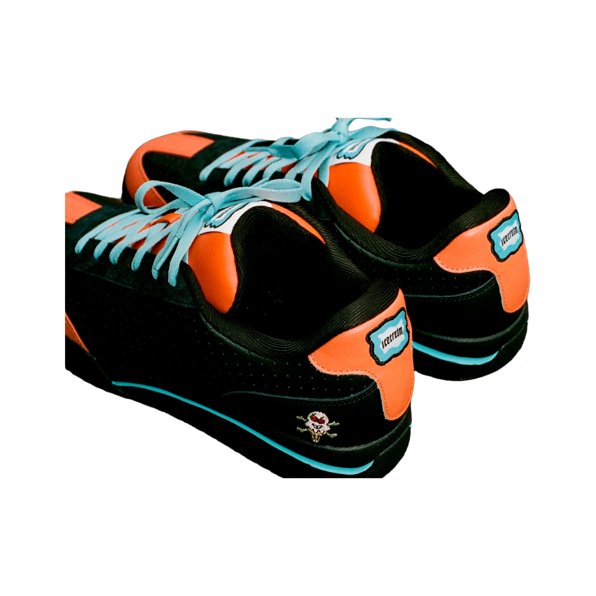 ICE CREAM X REEBOK BOARD FLIP 'PUMPKIN' (BLK/ORNG)