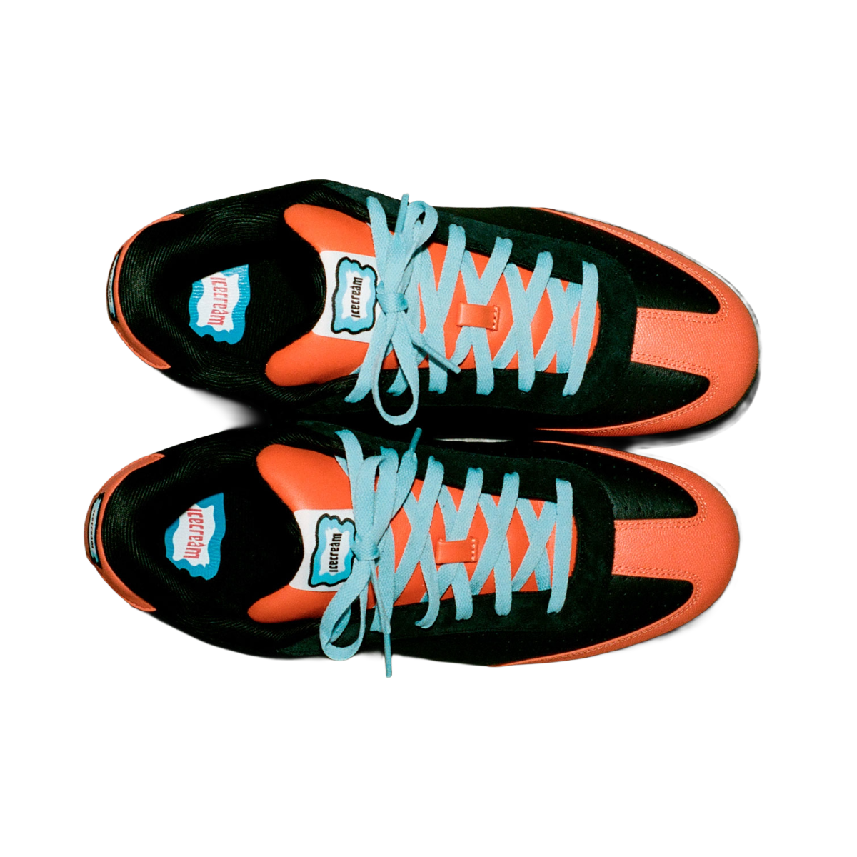 ICE CREAM X REEBOK BOARD FLIP 'PUMPKIN' (BLK/ORNG)
