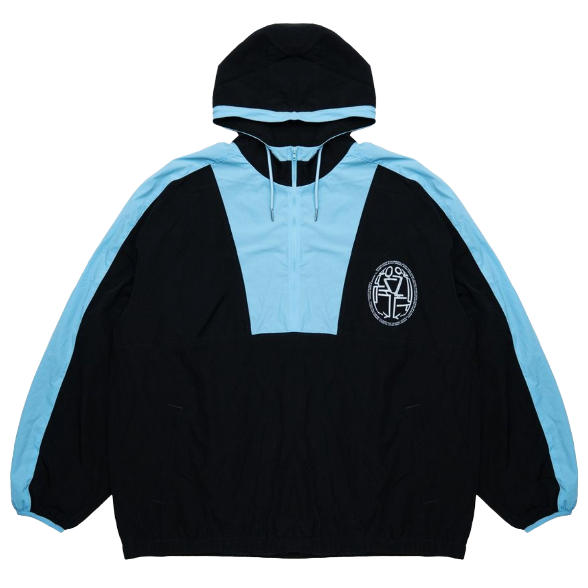 BAO 'PALMER' WINDBREAKER (BLK/BLU)