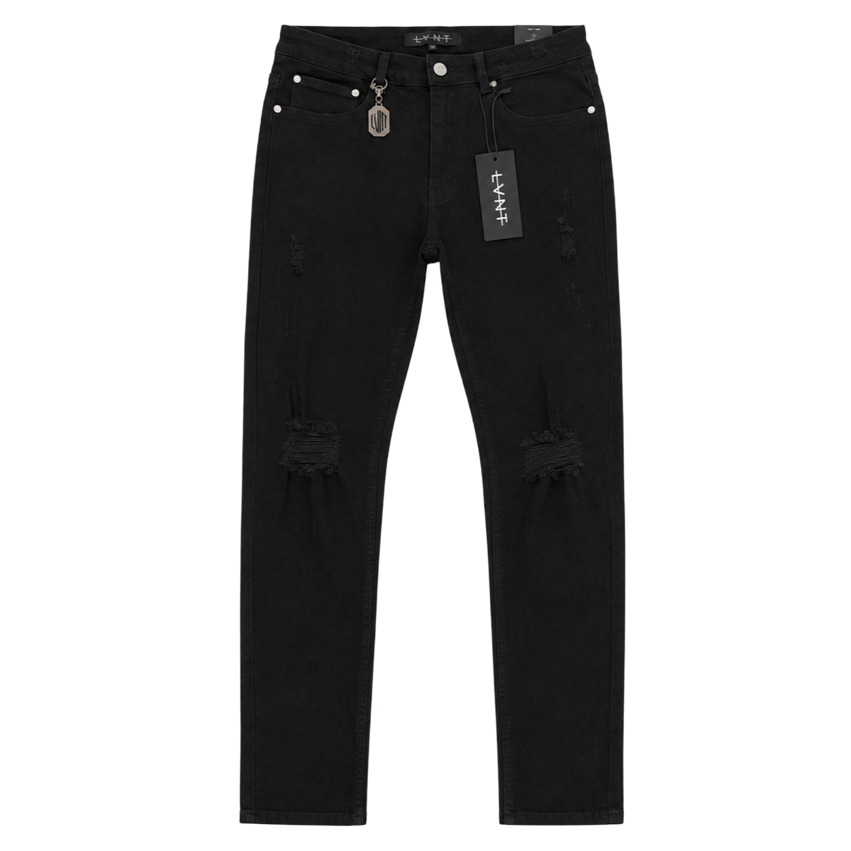 LVNT "JET BLACK" SKINNY DENIM