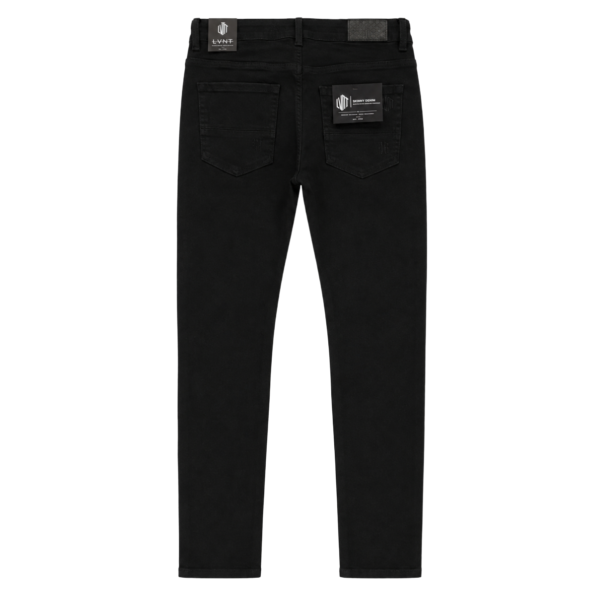 LVNT "JET BLACK" SKINNY DENIM