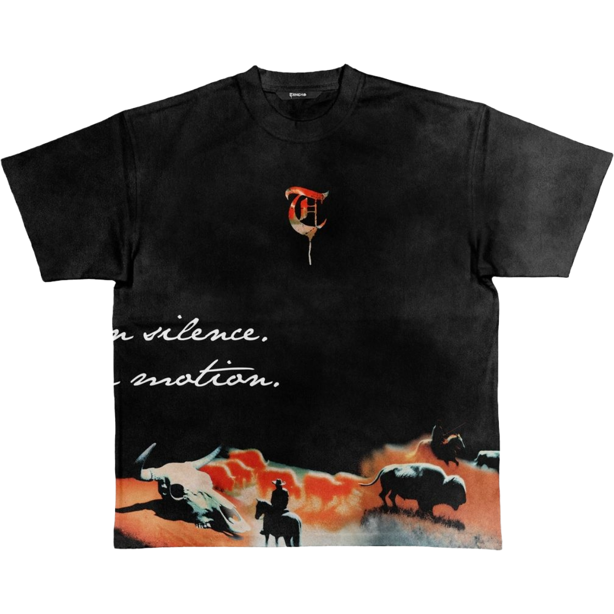 TRNCHS 'INFERNO' SS TEE (BLK)