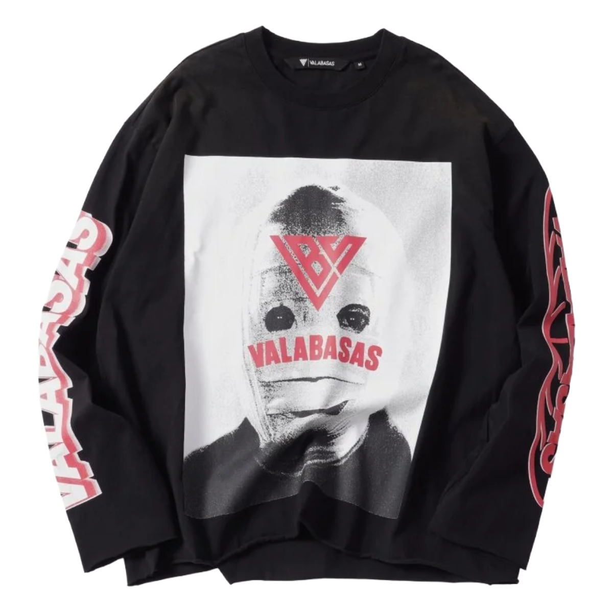 VALABASAS 'MUMMY' LS TEE (VTG BLK)