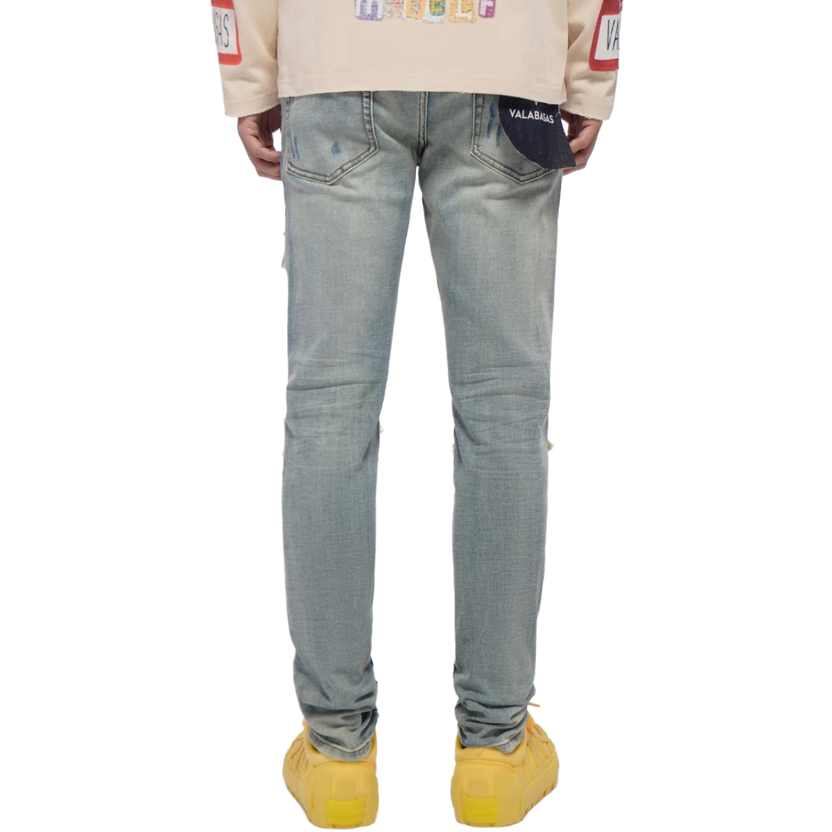 VALABASAS 'SOLMERE' SKINNY DENIM (LT BLU)