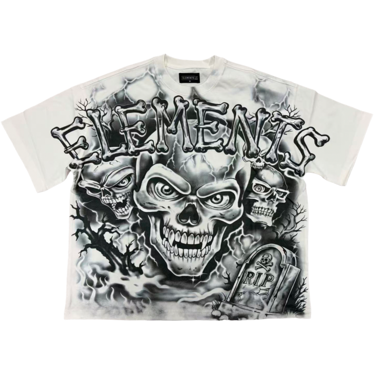 EOA 'BONE COLLECTOR' SS TEE (WHT)