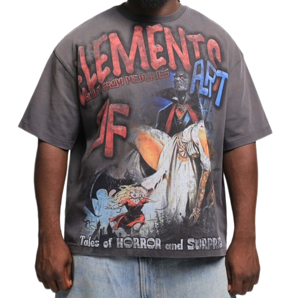 EOA 'DRACULA' SS TEE (BLK WASH)