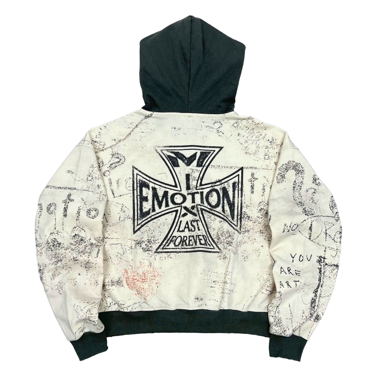 ME 'LAST FOREVER' HOODIE (BLK)
