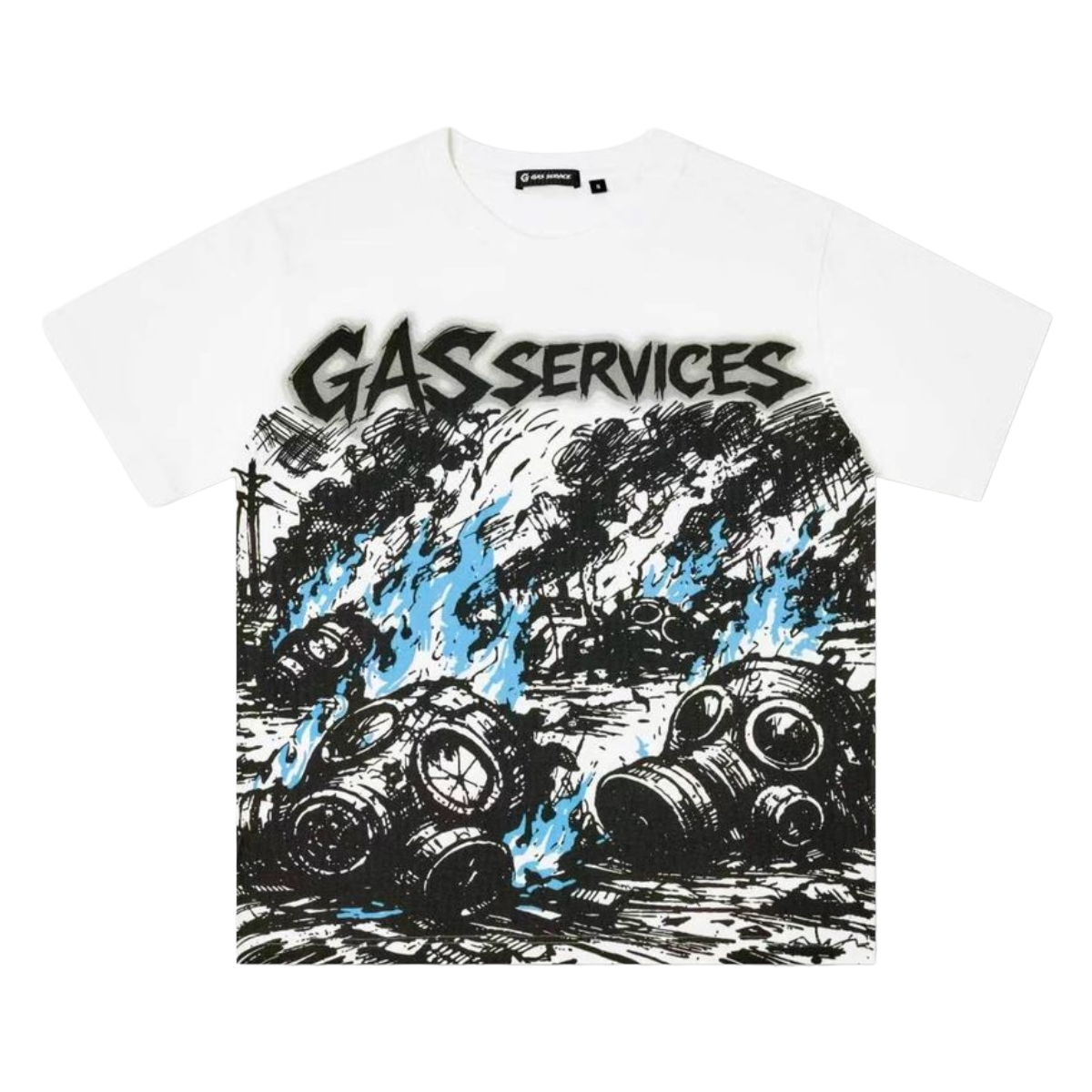 GS 'WASTELAND' SS TEE (WHT)