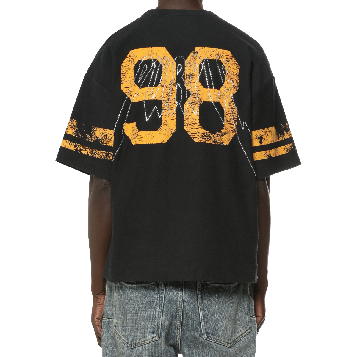 PURPLE HWT TEXTURED SS JERSEY (BLK)