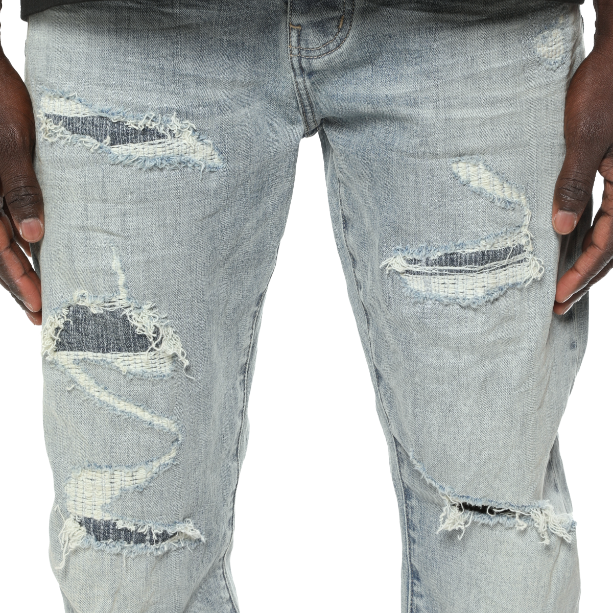 PURPLE VINTAGE DENIM (LT INDIGO)