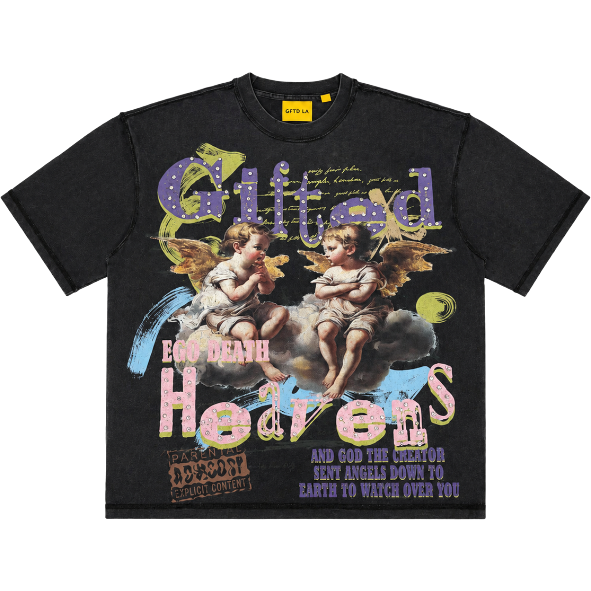 GFTD 'EGO DEATH' SS TEE (BLK)