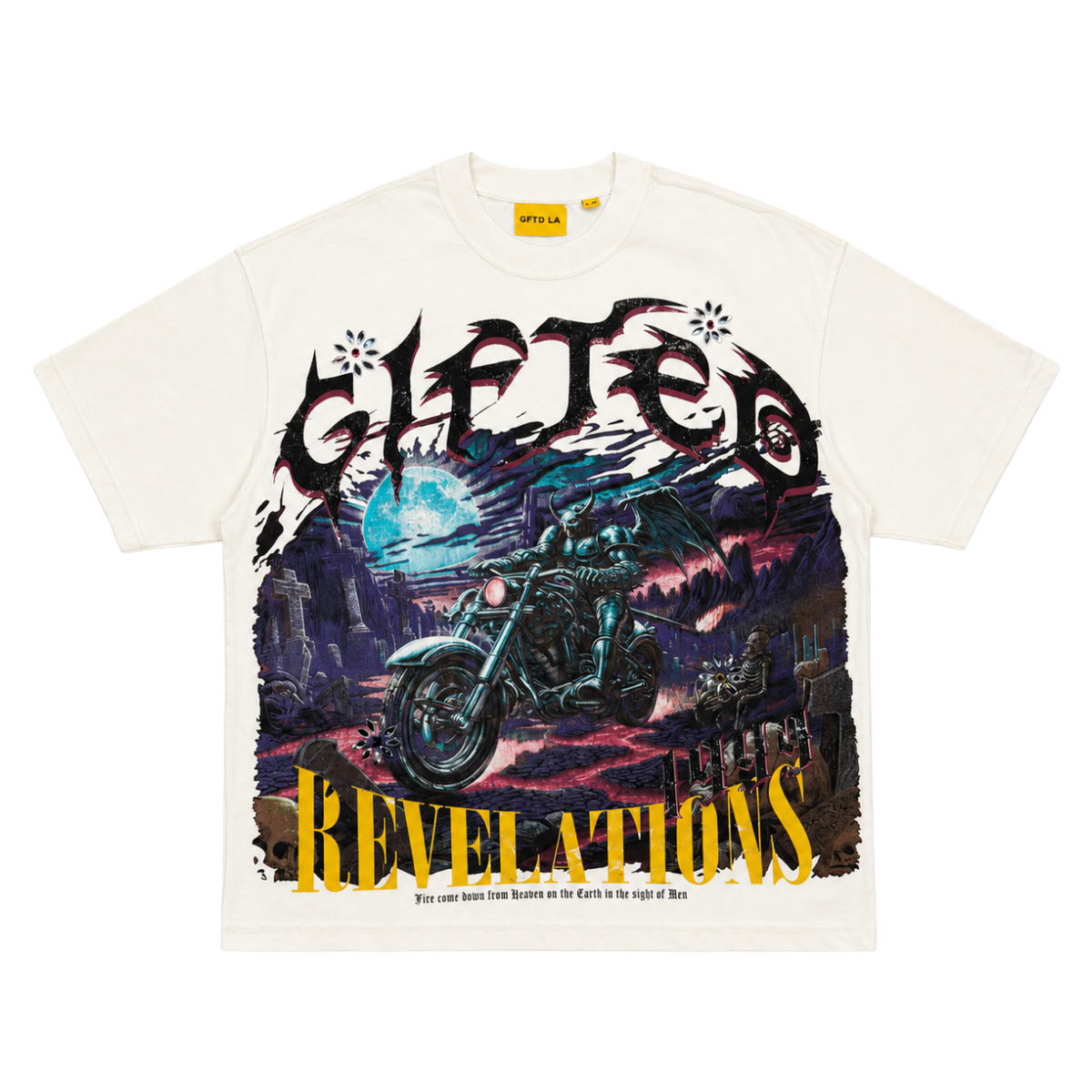 GFTD 'REVELATIONS' SS TEE (WHT)