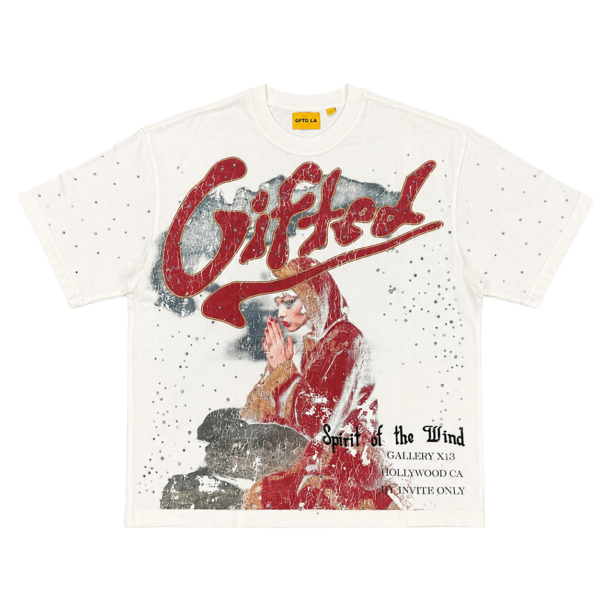 GFTD 'SPIRIT' SS TEE (WHT)