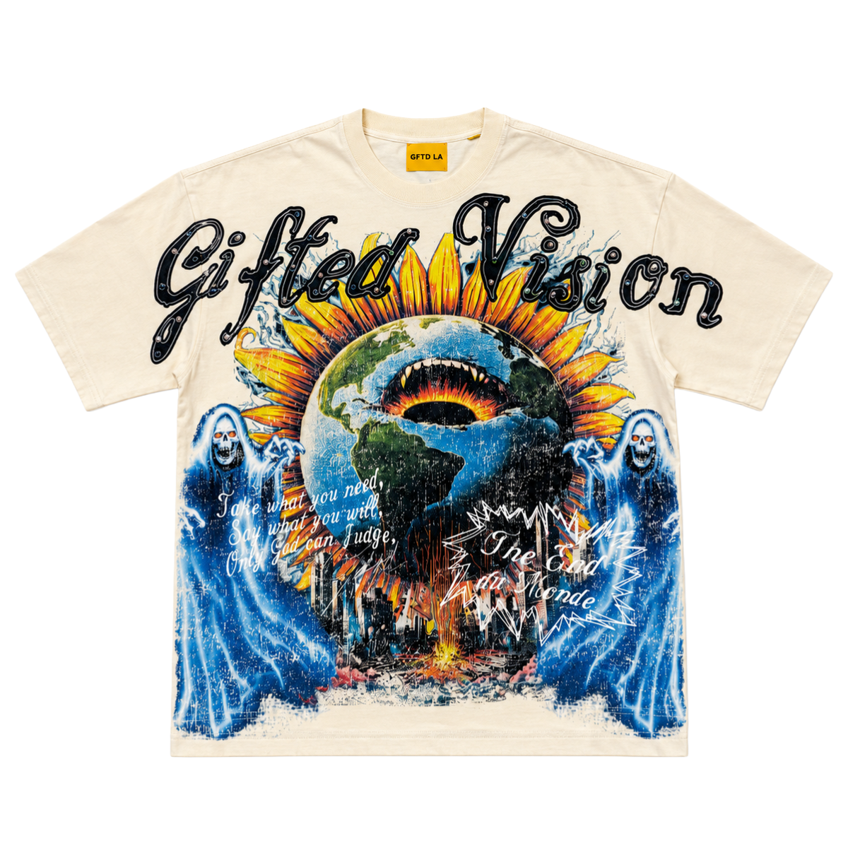 GFTD 'VISION' SS TEE (CRM)